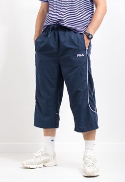 FILA shorts in navy blue capri pants men size XL