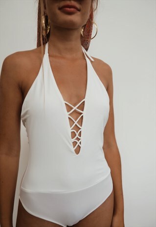 MAILLOT DALIA BLANC