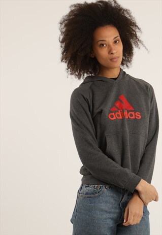 VINTAGE ADIDAS PRINTED HOODIE