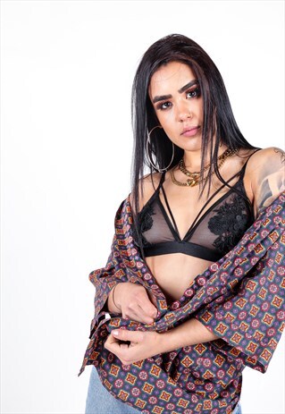 VINTAGE PATTERNED SHIRT S1019
