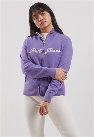 VINTAGE RALPH LAUREN ZIP-UP SWEATSHIRT