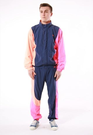 VINTAGE ASICS SHELL JACKET SPORTS PANTS TRACKSUIT 14080
