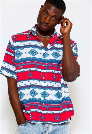VINTAGE 90S PRINTED SHIRT