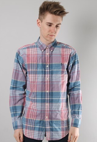 VINTAGE POLO RALPH LAUREN SHIRT SMALL