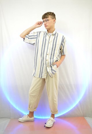 VINTAGE STRIPED SHIRT / UNISEX