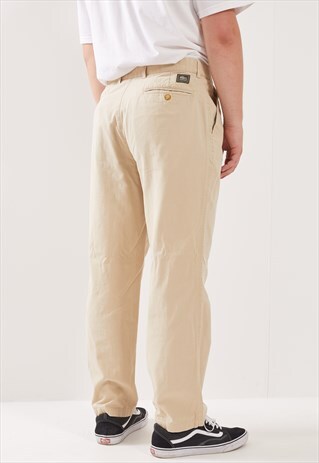 VINTAGE LACOSTE SLIM STRAIGHT TROUSERS