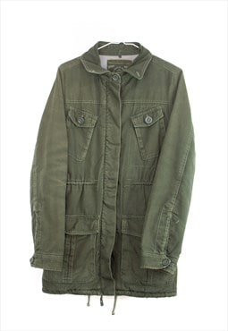 Vintage Trench Jacket in Green S