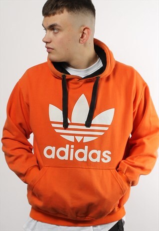 VINTAGE ADIDAS ORIGINALS LOGO HOODIE