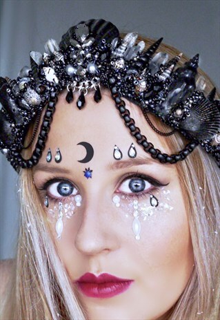 THE HANDMADE BLACK ROCK FESTIVAL MERMAID CROWN