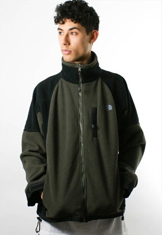 THE NORTH FACE FLEECE JACKET ZIP UP WINDBREAKER