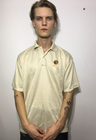 VINTAGE 90' OLDSCHOOL UNISEX VERSACE BEIGE TSHIRT