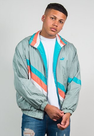 PUMA VINTAGE SHELL TRACKSUIT JACKET