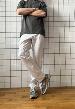 Vintage NIKE Pants White