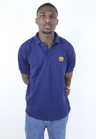 VINTAGE HUGO BOSS NAVY SPORTS POLO SHIRT