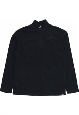 The North Face 90's Quarter Zip Spellout Fleece Large Black