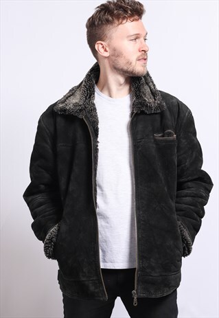 VINTAGE LEATHER AVIATOR JACKET