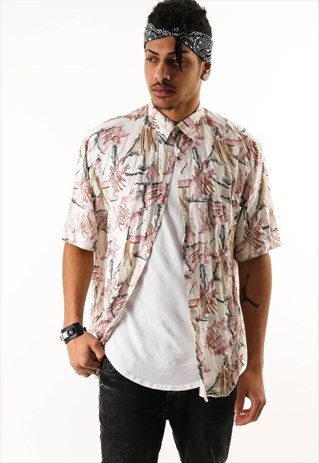 VINTAGE PATTERN SHIRT PSAW261D