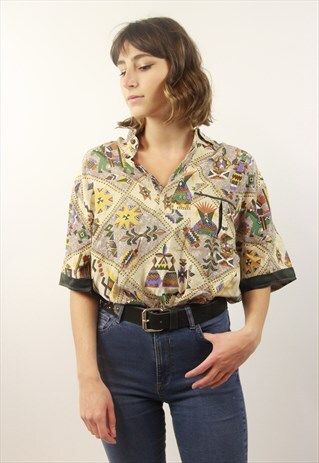 VINTAGE PATTERNED SHIRT