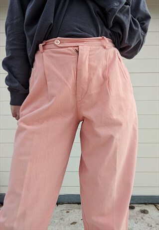 HIGH WAISTED MOM TROUSERS