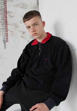 VINTAGE RALPH LAUREN 1/4 ZIP FLEECE