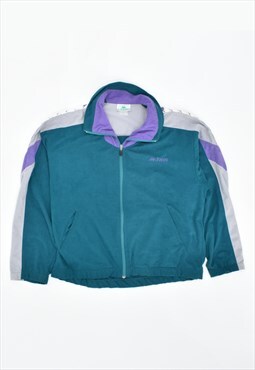 Vintage 90's Kappa Tracksuit Top Jacket Turquoise