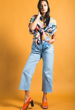 VINTAGE 80S OVERSIZED DENIM LEVIS JEANS / 4066