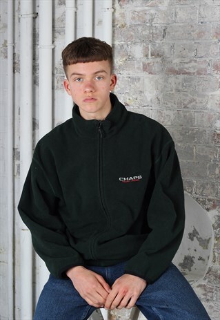 VINTAGE CHAPS RALPH LAUREN FULL ZIP FLEECE