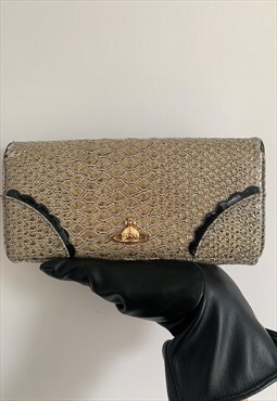 Vintage Vivienne Westwood purse in snake scale