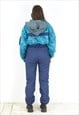 SAVE THE PLANET SKI SUIT WOMEN M JUMPSUIT OVERALLS COVERALLS