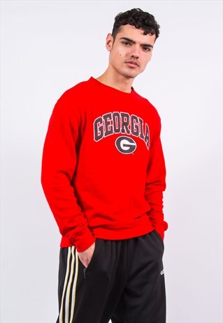VINTAGE UNIVERSITY OF GEORGIA SWEATSHIRT BULLDOGS
