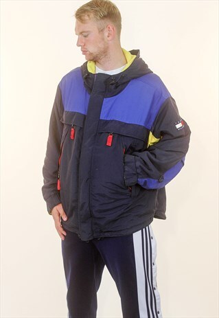 VINTAGE TOMMY HILFIGER FLEECE LINED COAT