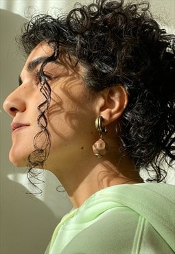 beautiful vintage clip-on earrings