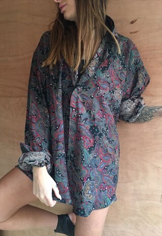 OVERSIZED RETRO 90S 80S VINTAGE UNISEX FESTIVAL SHIRT