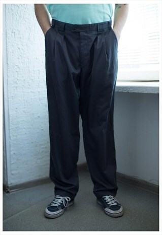 VINTAGE 80'S GREY TROUSERS