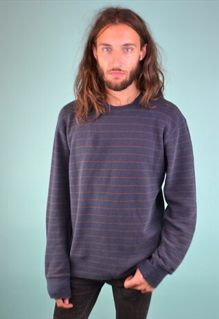 VINTAGE 90'S TOMMY HILFIGER STRIPED JUMPER