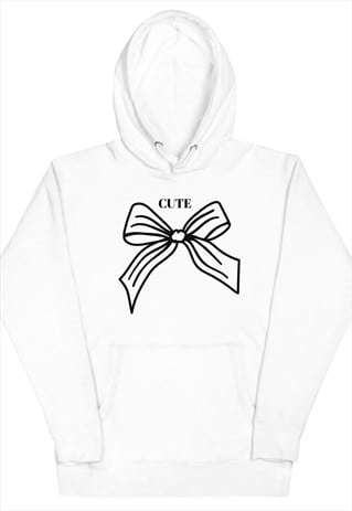 CUTE BOW HOODIE