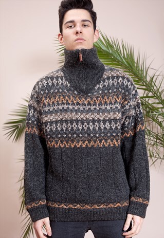 COLLECTOR'S ITEM, VINTAGE HIPSTER SWEATER BY BIAGGINI