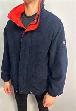 Vintage: Nautica revisable jacket with foldaway zipped hood