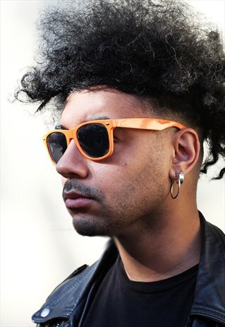 VINTAGE 90S RETRO ORANGE SUNGLASSES