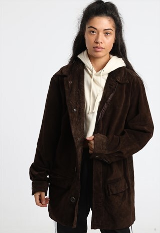 90S CHAPS RALPH LAUREN SUEDE JACKET