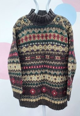 Ralph Lauren Patterned Lambswool Knit