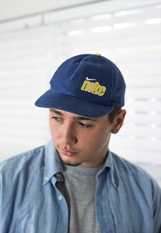 VINTAGE NIKE CAP HAT LOGO 90S X 3.5