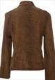 VINTAGE BROWN SAG HARBOR 1990S JACKET - M