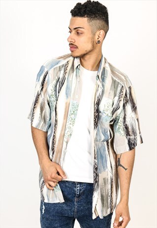 VINTAGE PATTERNED SHIRT S287