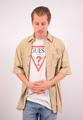 VINTAGE KAPPA SHIRT KHAKI