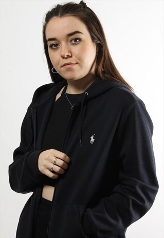 VINTAGE POLO RALPH LAUREN FULL ZIP HOODIE