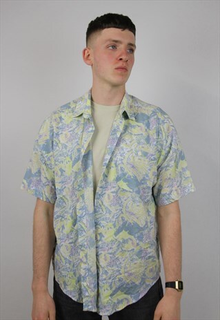 VINTAGE 90'S PATTERNED SHIRT