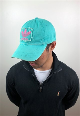 VINTAGE TURQUOISE ADIDAS CAP