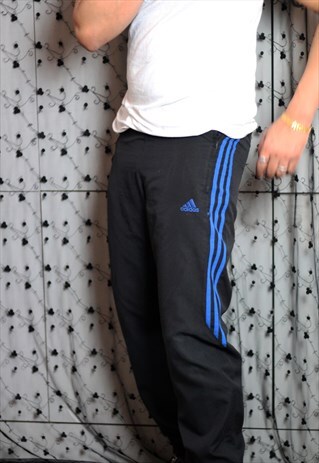 VINTAGE ADIDAS SPORTS TRACKSUIT BOTTOMS JOGGERS