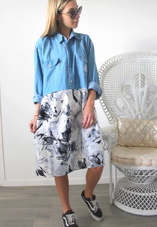 VINTAGE DRESS SHIRT AND VINTAGE FABRIC